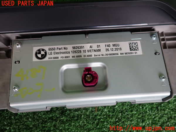 2UPJ-9241876629]BMW 118i F40(7K15)モニター 中古_3