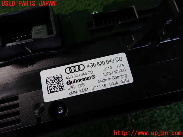 2UPJ-9241896066]アウディ・A6 オールロードクワトロ(4GCREB)エアコンスイッチ1 中古_3