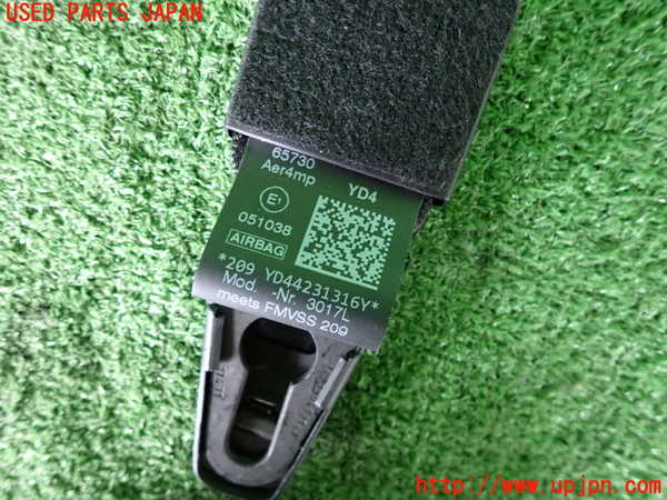 2UPJ-9241897075]アウディ・A6 オールロードクワトロ(4GCREB)助手席シートベルト 中古_2