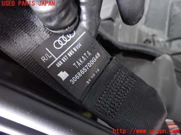 2UPJ-9241897155]アウディ・A6 オールロードクワトロ(4GCREB)右2列目シートベルト 中古_2