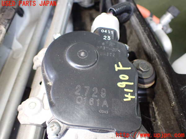 2UPJ-9241906770]アウトランダーPHEV(GN0W)フロントワイパーモーター 中古_2