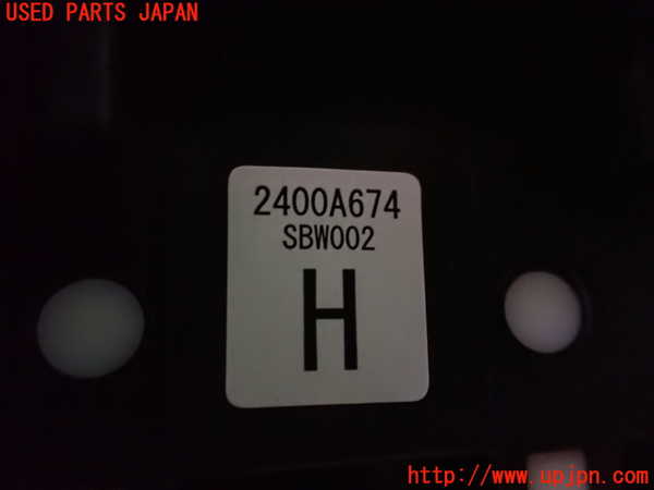 2UPJ-9241907555]アウトランダーPHEV(GN0W)ATシフトレバー 中古_3