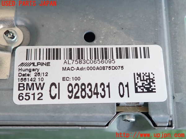 2UPJ-9241916589]BMW 135i クーペ E82(UC30)カーナビゲーション HDD 中古_3