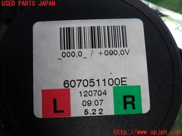 2UPJ-9241917155]BMW 135i クーペ E82(UC30)右2列目シートベルト 中古_2