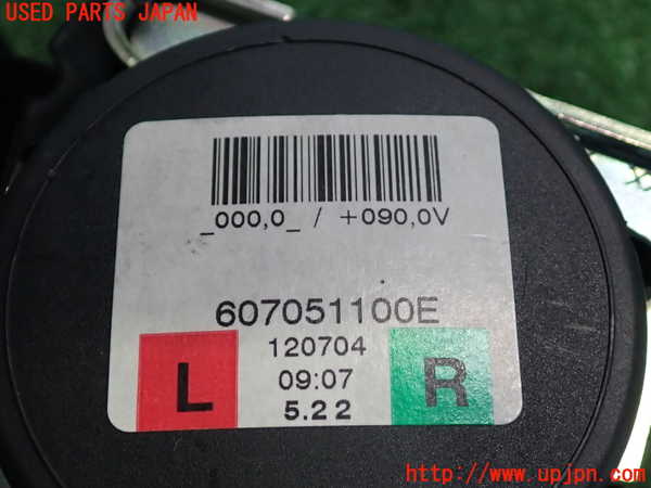 2UPJ-9241917185]BMW 135i クーペ E82(UC30)左2列目シートベルト 中古_2