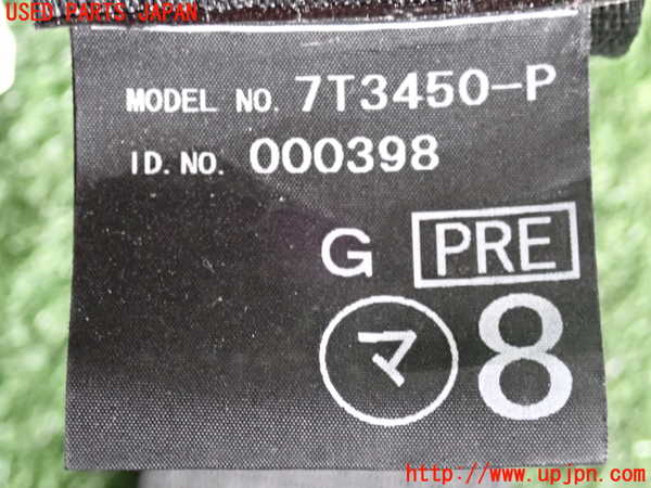 2UPJ-9241927045]レクサス・GS350(GRL10)運転席シートベルト 中古_4