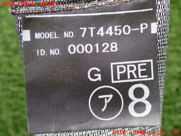 2UPJ-9241927075]レクサス・GS350(GRL10)助手席シートベルト 中古_4