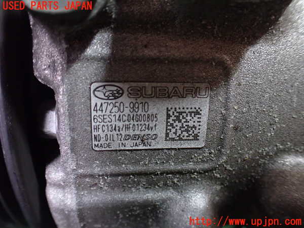 1UPJ-9242026025]クロストレック(GUE)エアコンコンプレッサー 中古_4