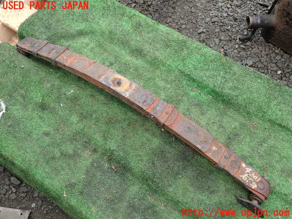 1UPJ-9242035090]三菱ジープ(J53)右フロントスプリング 中古_3