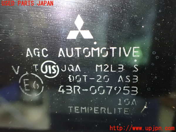 1UPJ-9242041320]デリカD：5(CV1W)左後ドア AGC M2L3 中古_4