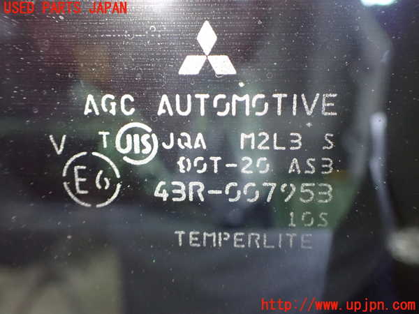 1UPJ-9242041382]デリカD：5(CV1W)左クォーターガラス AGC M2L3 中古_2