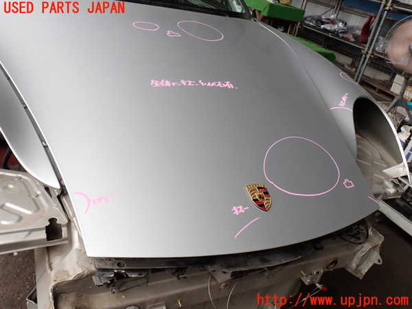 2UPJ-9242071060]ポルシェ・ボクスター(986K-)ボンネットフード 中古_3