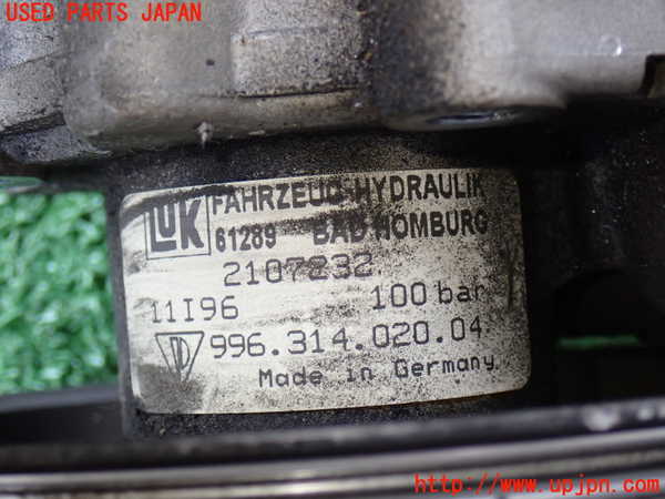 2UPJ-9242074250]ポルシェ・ボクスター(986K-)パワステポンプ 中古_2