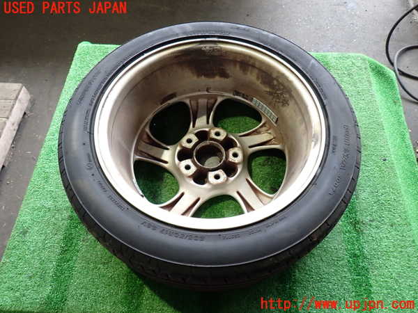 2UPJ-9242079036]ポルシェ・ボクスター(986K-)タイヤ　ホイール　1本① 205/50R17 中古_5