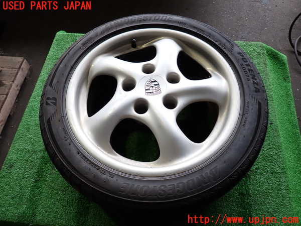 2UPJ-9242079037]ポルシェ・ボクスター(986K-)タイヤ　ホイール　1本② 255/40R17 中古_2