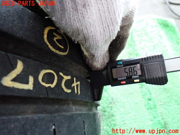 2UPJ-9242079037]ポルシェ・ボクスター(986K-)タイヤ　ホイール　1本② 255/40R17 中古_4