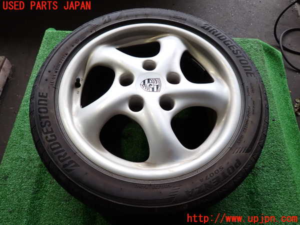 2UPJ-9242079038]ポルシェ・ボクスター(986K-)タイヤ　ホイール　1本③ 255/40R17 中古_2