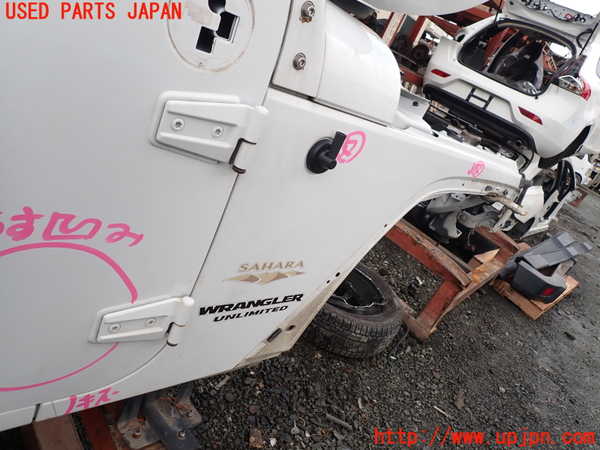 1UPJ-9242101080]ジープ・ラングラー アンリミテッド(JK36L)右前フェンダー 中古_3