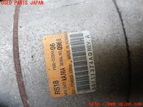 1UPJ-9242106025]ジープ・ラングラー アンリミテッド(JK36L)エアコンコンプレッサー 中古_4