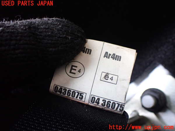 1UPJ-9242107155]ジープ・ラングラー アンリミテッド(JK36L)右2列目シートベルト 中古_2