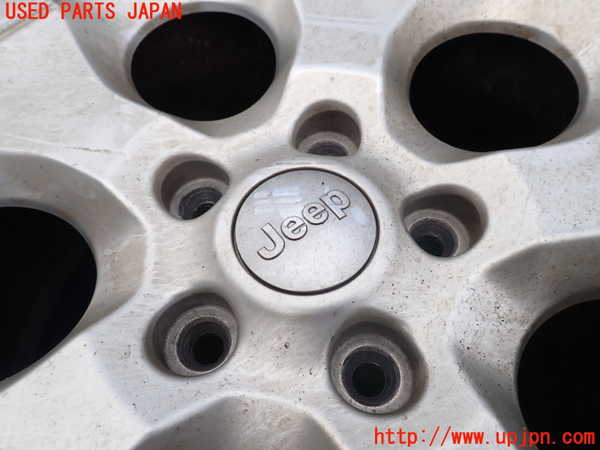 1UPJ-9242109041]ジープ・ラングラー アンリミテッド(JK36L)タイヤ　ホイール　1本① 255/70R18 中古_2