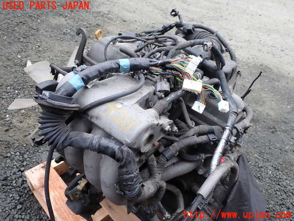 1UPJ-9242112010]ランクルプラド(RZJ95W)エンジン 3RZ-FE 4WD (ジャンク品) 中古_2