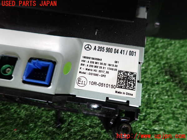 2UPJ-9242136629]ベンツ C200 4MATIC ステーションワゴン S205(205278C)モニター 中古_3