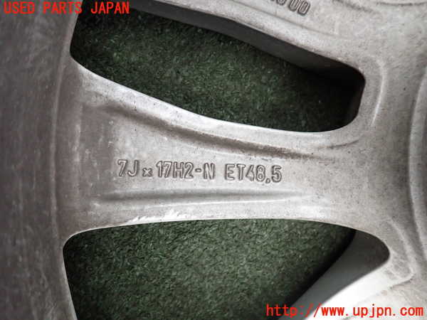 2UPJ-9242139036]ベンツ C200 4MATIC ステーションワゴン S205(205278C)タイヤ　ホイール　1本① 225/50R17 中古_5