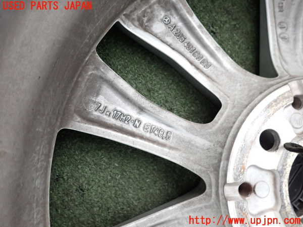 2UPJ-9242139039]ベンツ C200 4MATIC ステーションワゴン S205(205278C)タイヤ　ホイール　1本④ 225/50R17 中古_5