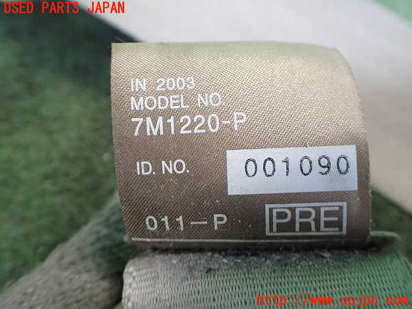 2UPJ-9242147045]セルシオ(UCF31)運転席シートベルト 中古_2