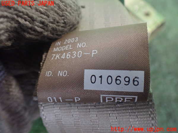 2UPJ-9242147075]セルシオ(UCF31)助手席シートベルト 中古_2