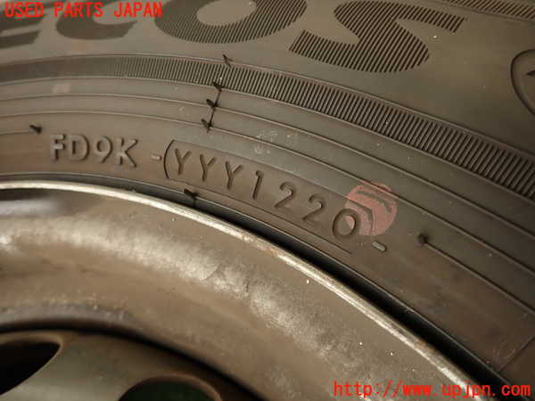 2UPJ-9242179021]クレスタ(GX81)タイヤ　ホイール　1本① 195/65R14 中古_2