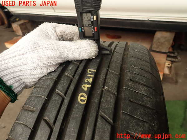 2UPJ-9242179021]クレスタ(GX81)タイヤ　ホイール　1本① 195/65R14 中古_5