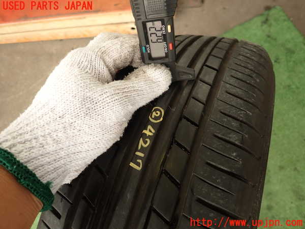 2UPJ-9242179022]クレスタ(GX81)タイヤ　ホイール　1本② 195/65R14 中古_5