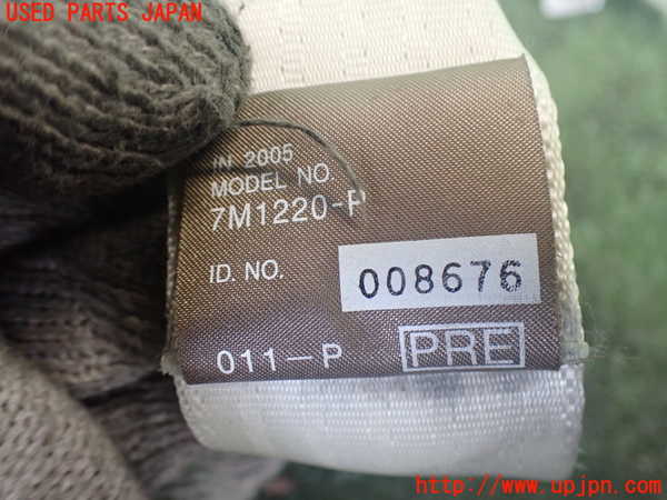 2UPJ-9242187045]セルシオ(UCF31)運転席シートベルト 中古_2