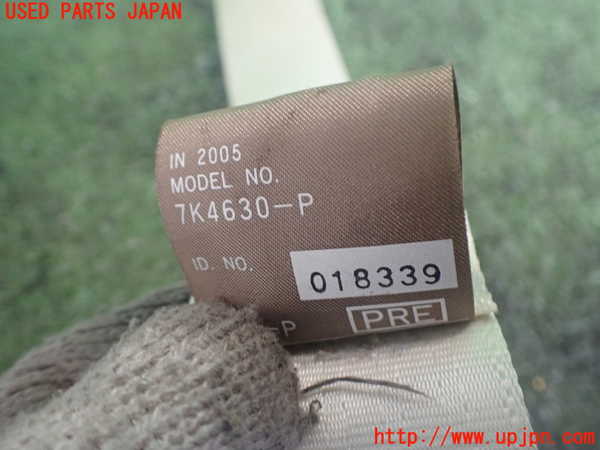 2UPJ-9242187075]セルシオ(UCF31)助手席シートベルト 中古_2