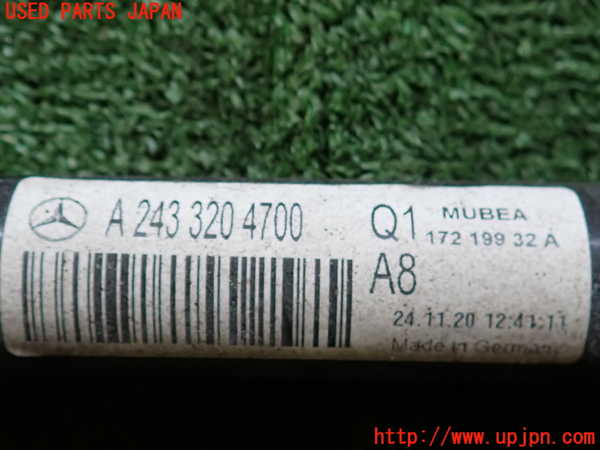 2UPJ-9242195440]ベンツ EQA250(243701C)H243系 フロントスタビライザー 中古_4