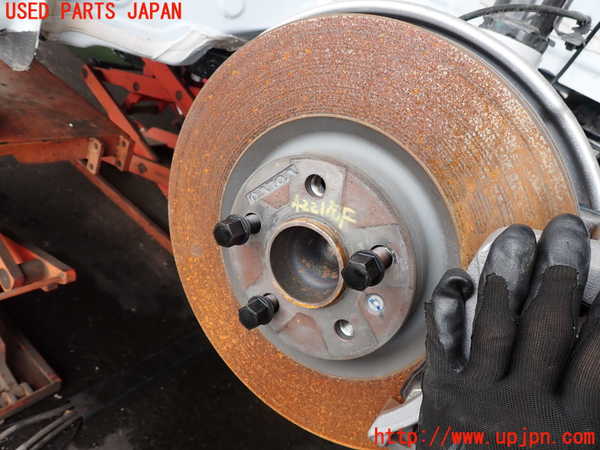 2UPJ-9242214290]ボルボ・EX30(2E400R)右フロントナックルハブ 中古_2