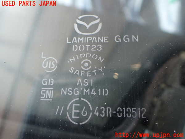 2UPJ-9242241195]CX-8(KG2P)フロントガラス 中古 NSG M41D 43R-010512_5
