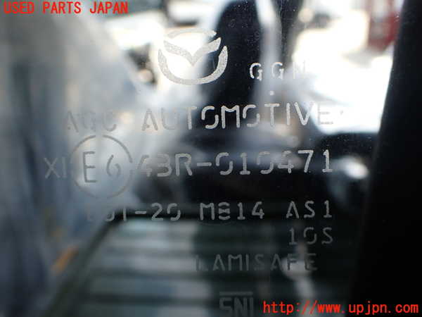 2UPJ-9242241260]CX-8(KG2P)左前ドア ジャンク AGC M814 43R-010471_4