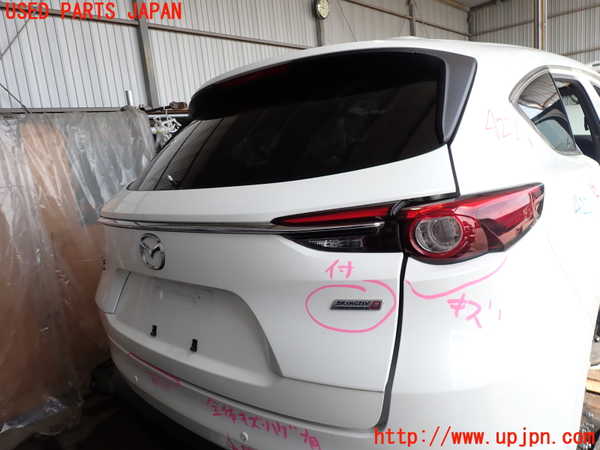 2UPJ-9242241566]CX-8(KG2P)バックドア リアゲート ハッチ 中古 AGC M2L3 43R-007953_3