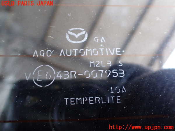 2UPJ-9242241566]CX-8(KG2P)バックドア リアゲート ハッチ 中古 AGC M2L3 43R-007953_4