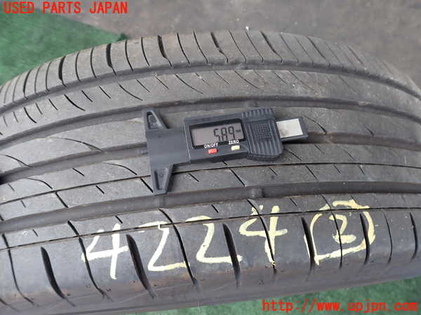 2UPJ-9242249047]CX-8(KG2P)タイヤ　ホイール　1本② 225/55R19 中古_2