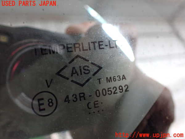 2UPJ-9242261382]フロンクス(WEB3S)左クォーターガラス 中古 M63A 43R-005292_2