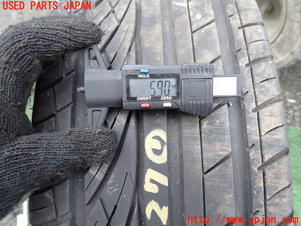 1UPJ-9242279046]ハリアー ハイブリッド(AXUH80)タイヤ　ホイール　1本① 225/55R19 中古_5