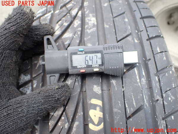1UPJ-9242279049]ハリアー ハイブリッド(AXUH80)タイヤ　ホイール　1本④ 225/55R19 中古_5