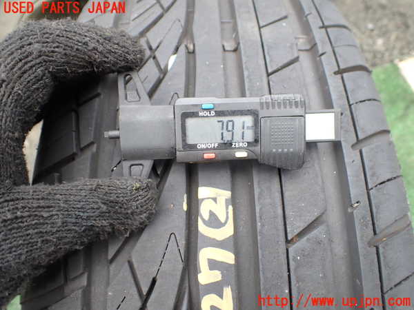 1UPJ-9242279047]ハリアー ハイブリッド(AXUH80)タイヤ　ホイール　1本② 225/55R19 中古_5