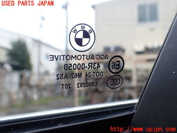 1UPJ-9242291230]BMW 523i(XG20 F10)右前ドア AGC M62 中古_5