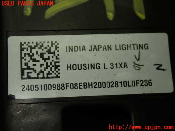 1UPJ-9242301132]WR-V(DG5)左ヘッドライト LED 中古_4