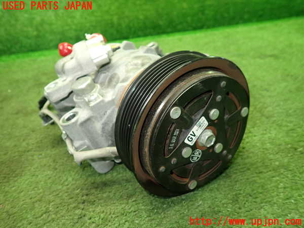 1UPJ-9242306025]WR-V(DG5)エアコンコンプレッサー 中古_3